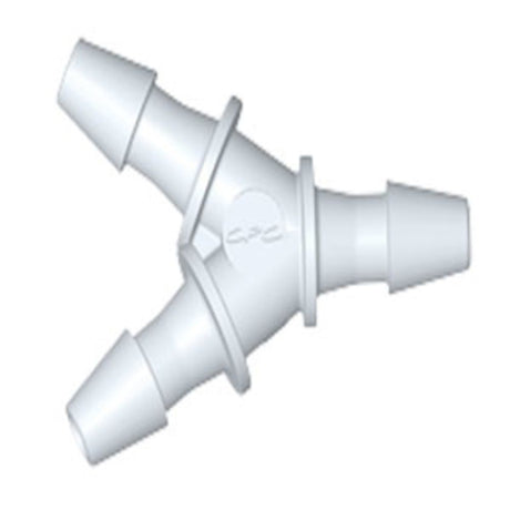 HY230 Y Fitting White Nylon 1/16 HB X 1/16 HB X 1/16 HB
