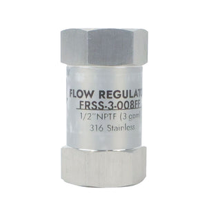 Neo-Pure Stainless Steel  Flow Control 3 gpm 316ss 1/2 FPT
