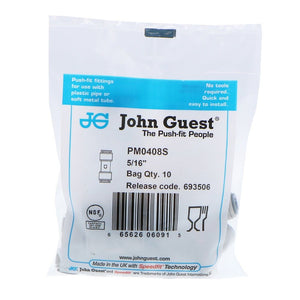 John Guest Union Connector - 5/16