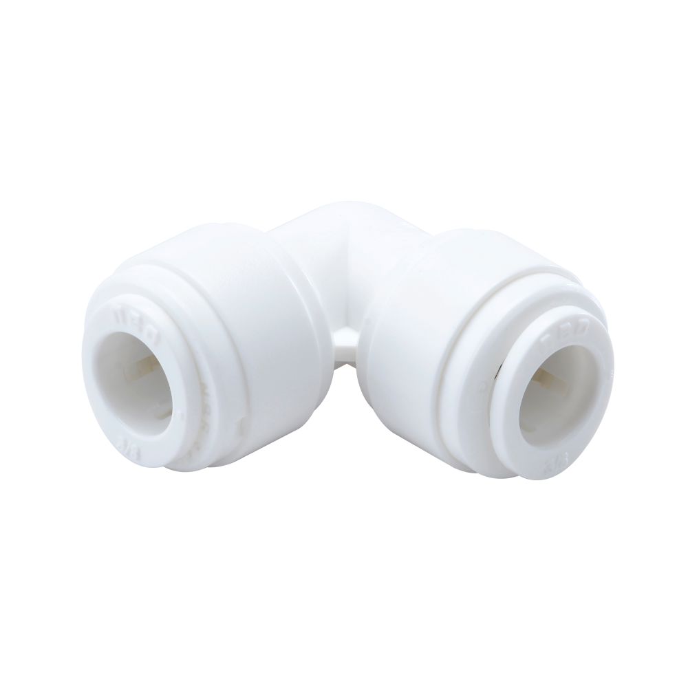 NeoFit - Acetal White Union Elbow 3/8" tube x 3/8" tube