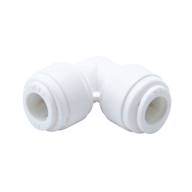 NeoFit - Acetal White Union Elbow 3/8" tube x 3/8" tube