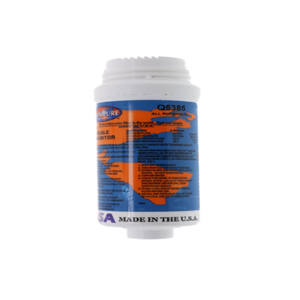 Omnipure Q5385 Q-Series Phosphate Feeder - 6" [12 oz] Filter