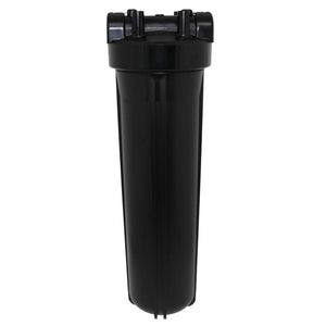 20" Neo-Pure Big Flow Filter Housing Black Cap/Black Sump 3/4" without Pressure Relief