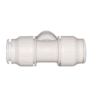 John Guest Reducing Tee - 22mm x 22mm x 15mm