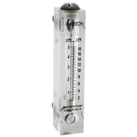 AXEON 204206 Flow Meter PM, 1-10 GPM, SS VALVE