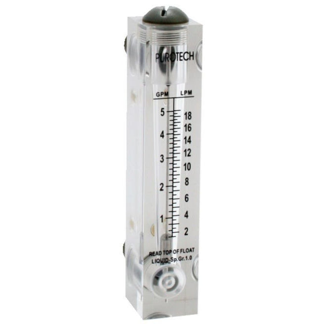 AXEON 204206 Flow Meter PM, 1-10 GPM, SS VALVE