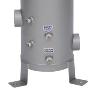Neo-Pure 5 Round 10"L, 304L Multi-Cartridge Stainless Steel Housing