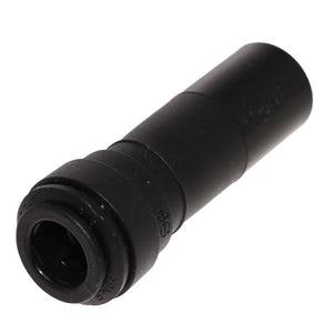 John Guest Reducer Stem Black Polypropylene - 5/8 Stem x 3/8