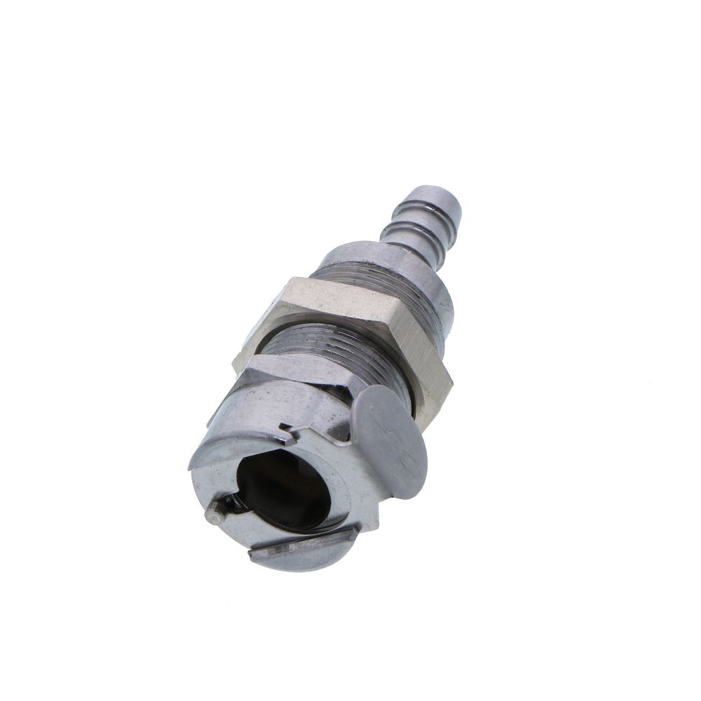 LCD16004 NSF Valved Panel Mount Hose Barb Coupling Body 1/4 ID Barb,New Products : American Fashion Style Bags On Sale