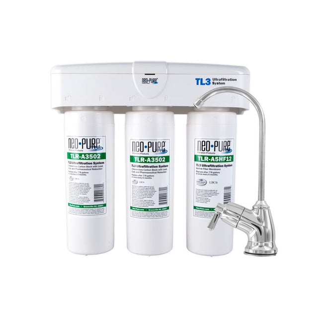 Neo-Pure TL3-A502 Ultrafiltration System - Chrome Faucet