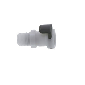 APCD10004 Valved Male Thread Coupling Body 1/4 NPT