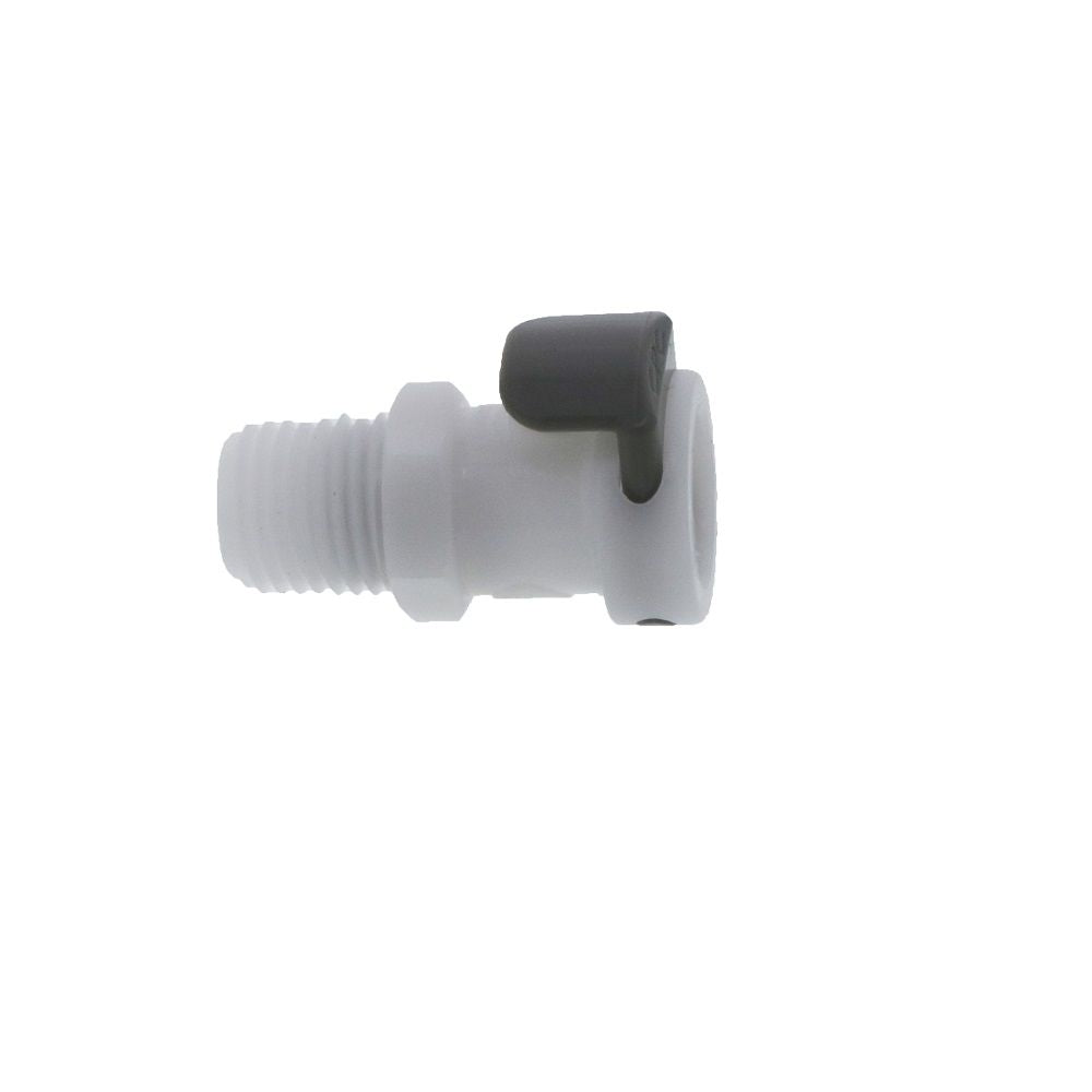 APCD10004 Valved Male Thread Coupling Body 1/4 NPT Fresh Water Systems