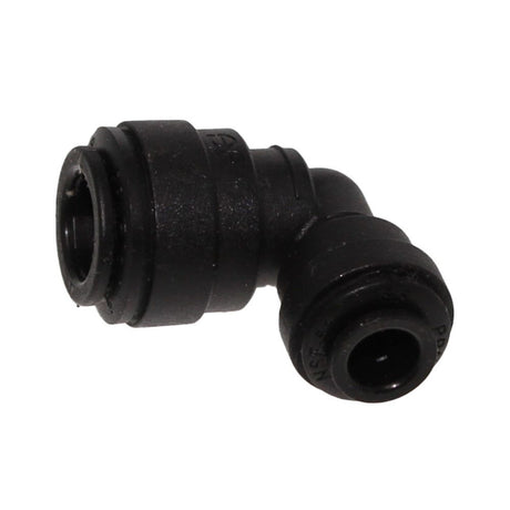 John Guest Reducing Elbow Black Polypropylene  - 3/8 x 1/4