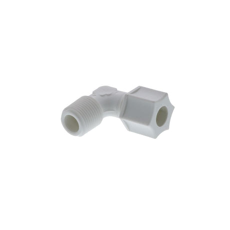 JACO 40-6-6-P-PG Polypropylene Male Elbow 3/8 OD Tube x 3/8 MPT