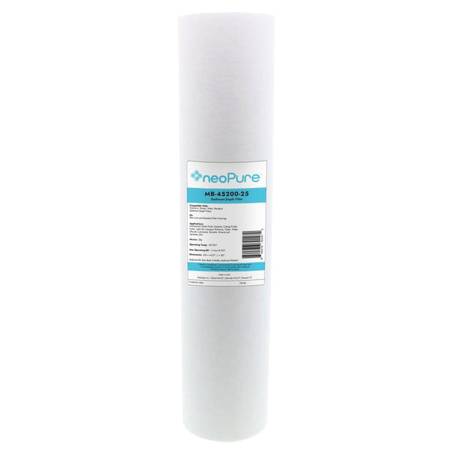 Neo-Pure 20" BB Graded Density Polypropylene Sediment Filter 75/25 mic