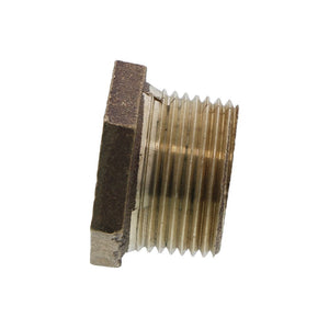 Lead Free Brass Hex Bushing - 1 MPT x 1/2 FPT