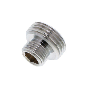 T&S Brass B-GH Garden Hose Outlet Adapter, 3/4" Male Garden Hose Outlet x 3/8" NPSM Male Thread