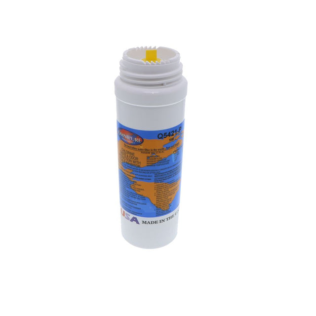 Omnipure Q5421-P Q-Series 10 mic. Carbon Block CTO/Scale - 8" 1500 gal Filter