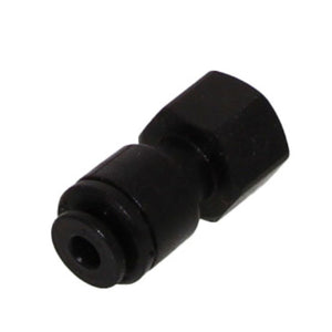 John Guest Female Adaptor BLACK ACETAL - 4mm x 1/8 BSP