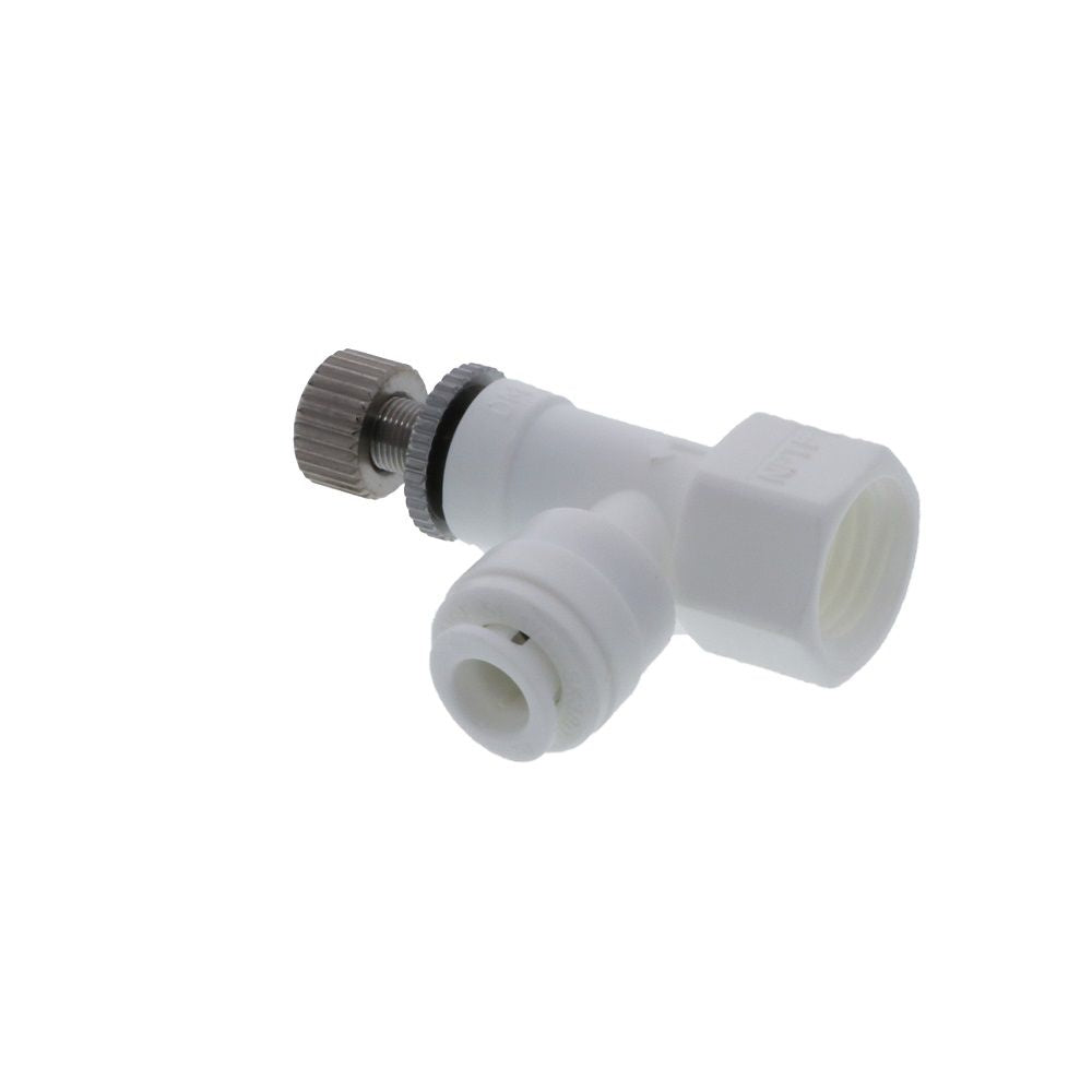 DMfit Control Valve Female Adapter - 1/4" Push-in x 1/4" NPTF