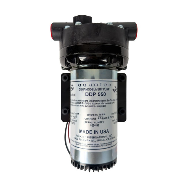 Aquatec 5513-2F12-B736 Pump 5.15 gpm, 1/2 FPT, 24V DC NO Cord
