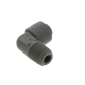 Parker A4ME4-MG TrueSeal Acetal Male Elbow 1/4" QC x 1/4" NPT