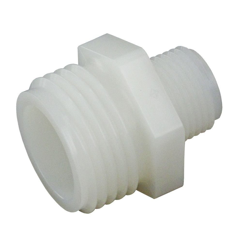 Garden Hose Adapter Male Nylon  - 3/4 MGHT x 3/8 MNPT