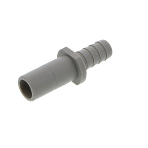 DMfit Stem Barb Straight Connector - 1/2" OD Stem x 3/8" ID Barb