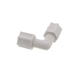 JACO 50-5-P-PG Polypropylene Union Elbow 5/16 OD Tube x 5/16 OD Tube