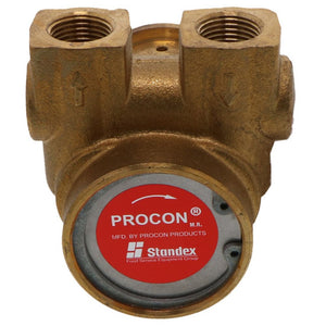 Procon Pump NSF Brass 80 GPH 3/8" NPT w/ .188" Double Flat Drive [Clamp-on]