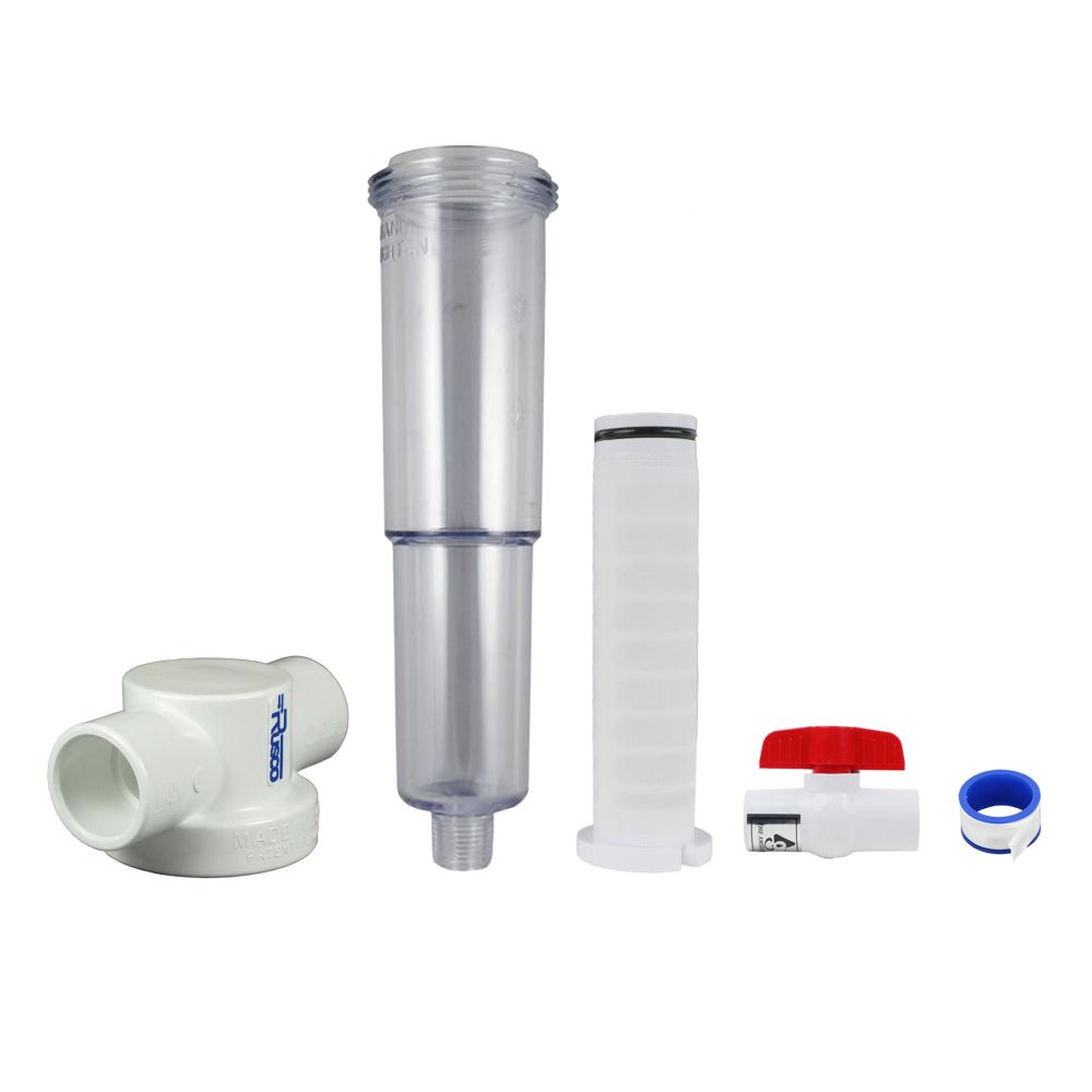 Rusco Sediment Trapper Filter PE Screen T Style 1" - 250 Mesh [61 micron]
