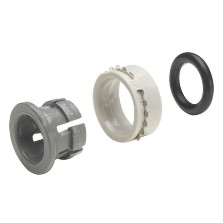 John Guest Plastic Half Cartridge - 1/2 Gray Single Nitrile O-ring