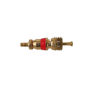 Schrader Valve Core, Brass, Standard for Tanks and Tires