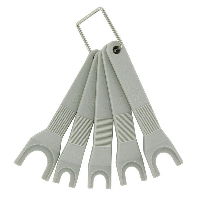 NeoFit ASP Collet Release Tool Set - 3/16, 1/4, 5/16, 3/8, 1/2