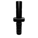 NeoFit - Acetal Black Stem Barb Connector 1/4" stem x 3/16" barb