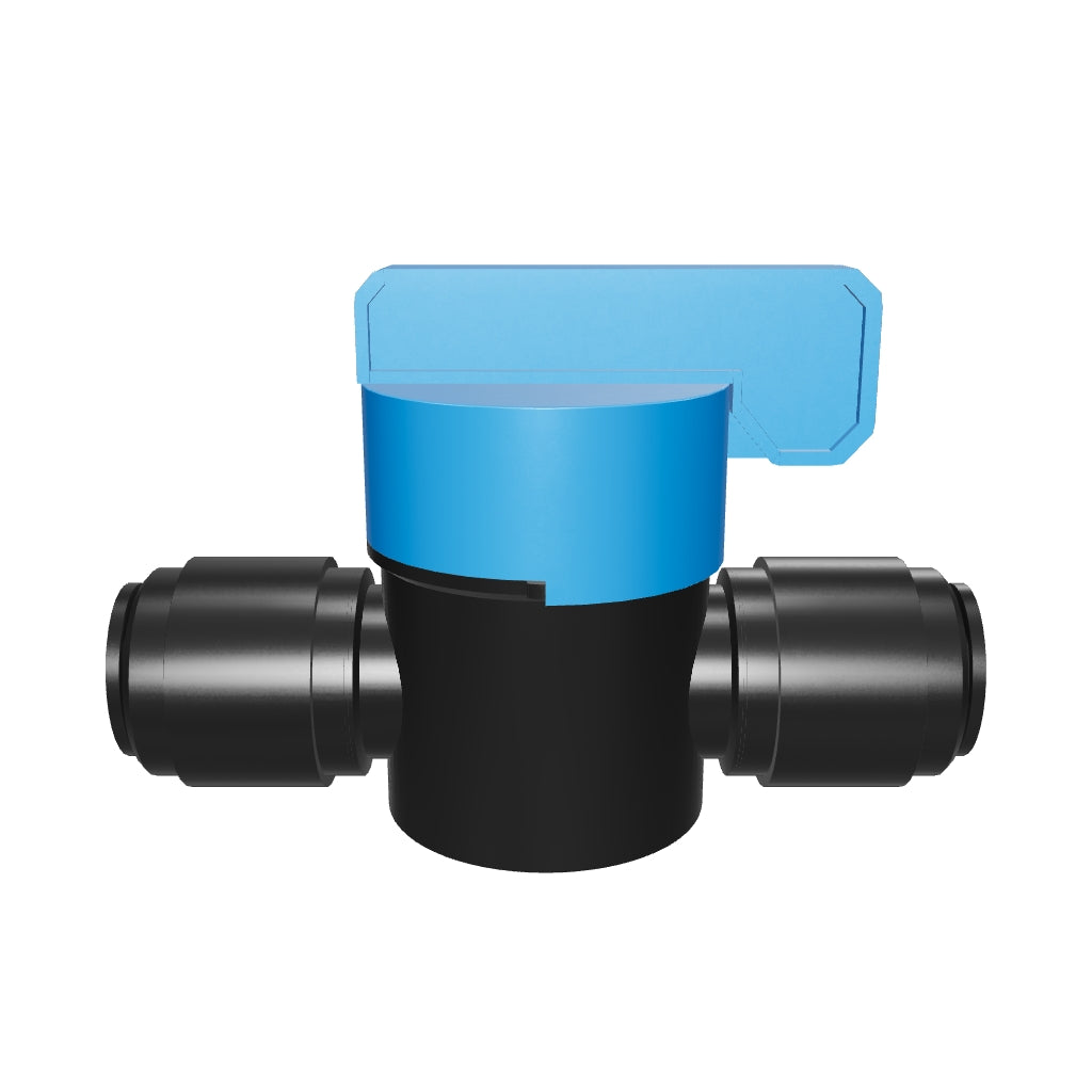 NeoFit - Acetal Black Ball Valves 1/2" tube