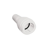 NeoFit - Acetal Natural White Stem Reducer 1/4" tube x 3/8"stem
