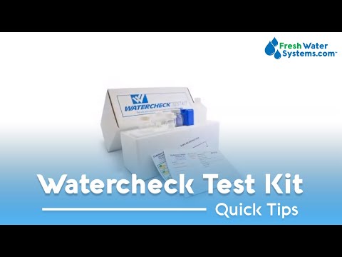 Watercheck w/ Pesticide Test Kit