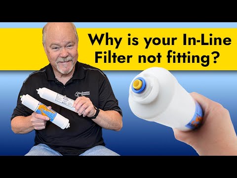 Omnipure Inline K2567-BB GAC + 0.5lb KDF 55 - 10" x 2" Filter - 1/4" FPT