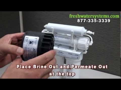 Pentek RO-2500 4-Stage 36 GPD Reverse Osmosis System