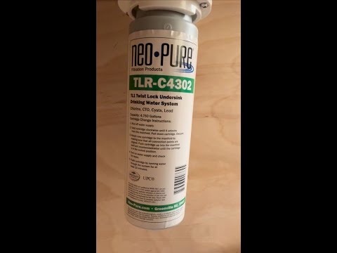 Neo-Pure TL1-C302 Twist Lock Undersink Drinking Water System