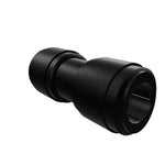 NeoFit - Acetal Black Union Connector 6mm tube x 6mm tube