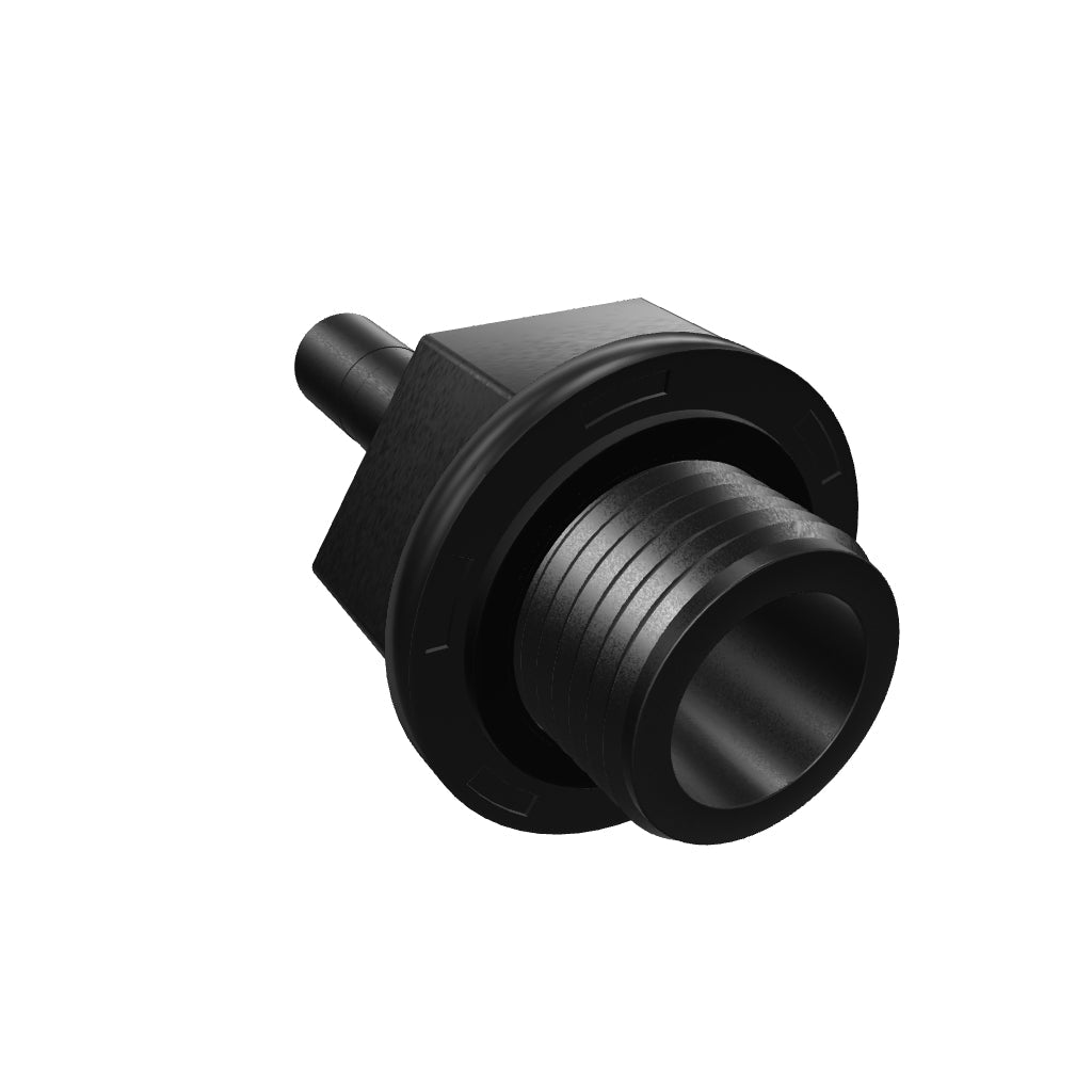 NeoFit - Acetal Black Stem Adapter 6mm stem x 1/8"BSP[P]