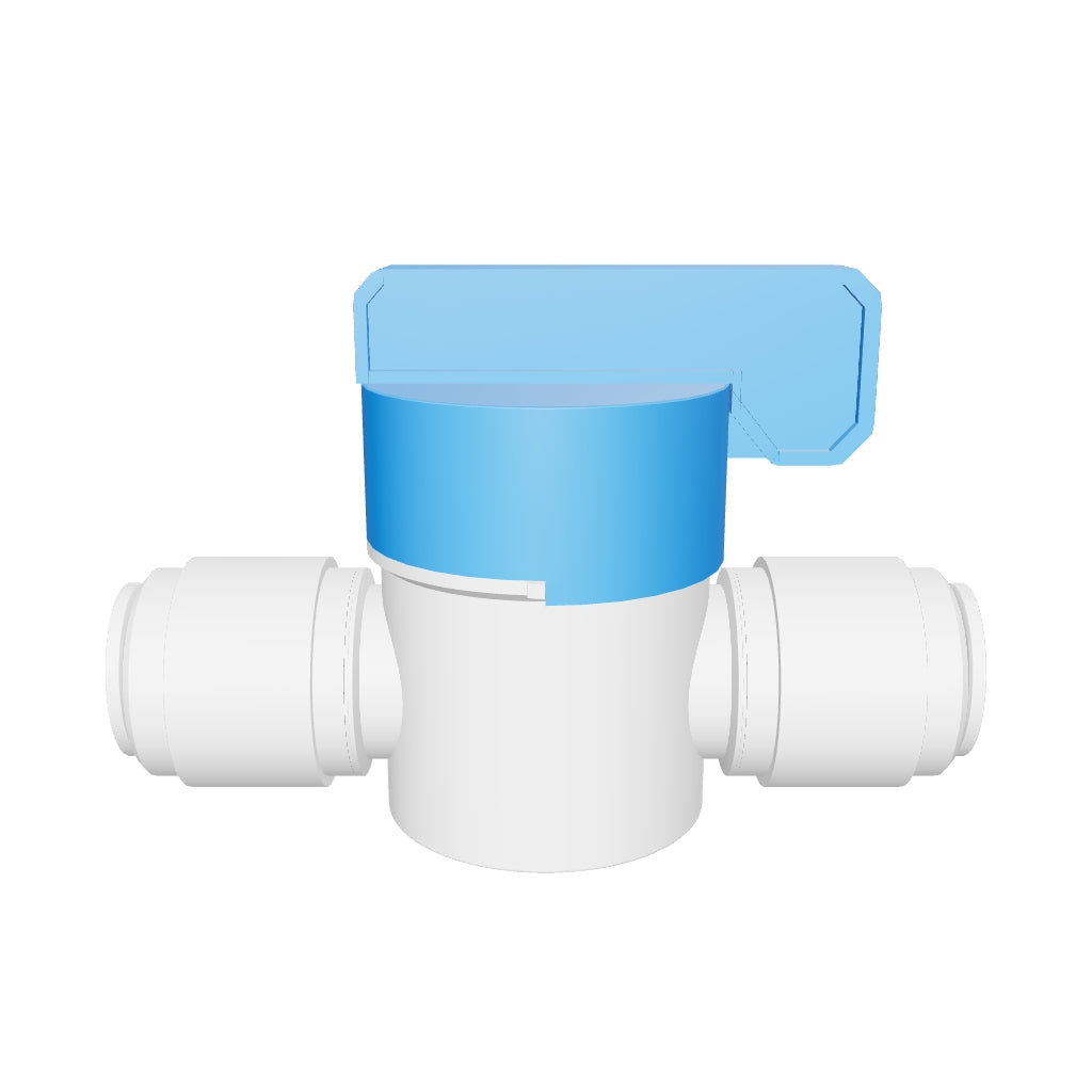 NeoFit - Acetal Natural White Ball Valves 8mm [5/16"] tube