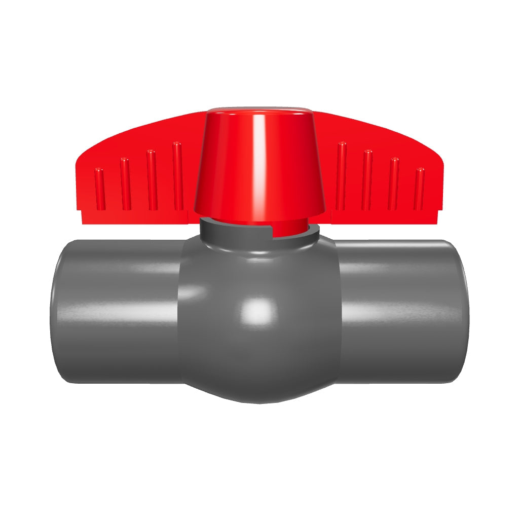 Schedule 80 PVC Molded-In-Place Ball Valve 3/4" FIPS