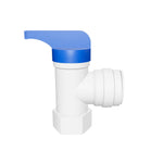 NeoFit Tank Valve Polypropylene Female Elbow NPTF - 3/8" x 1/4" NPTF