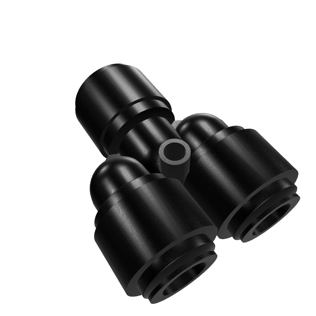 NeoFit - Acetal Black Two Way Divider 8mm in & out