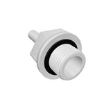 NeoFit - Acetal Natural White Stem Adapter 6mm stem x 1/8"BSPT
