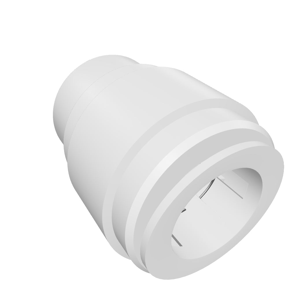 NeoFit - Acetal White Tube End Stop 3/8" tube