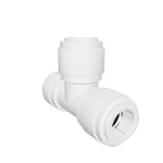 NeoFit - Acetal Natural White Union Tee- 3/8" tube